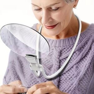 Hands-Free Magnifying Glass with Neck Strap